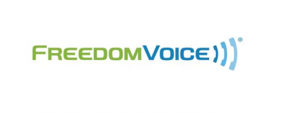 FreedomVoice logo small business phone systems